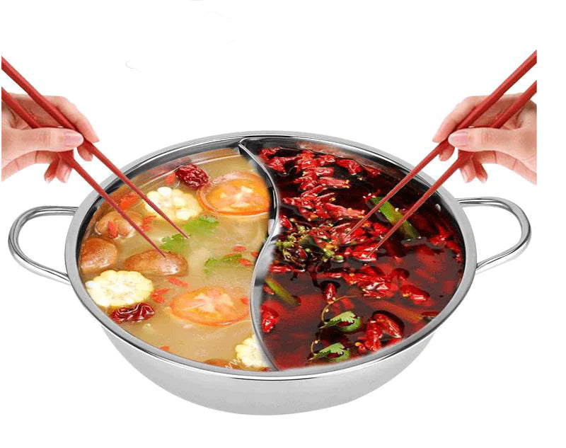 Stainless Steel Mandarin Duck Hot Pot