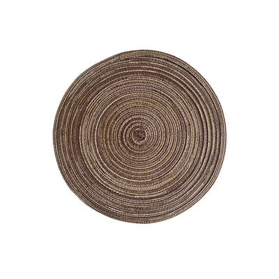 Nordic Style Round Woven Heat-Resistant Placemats