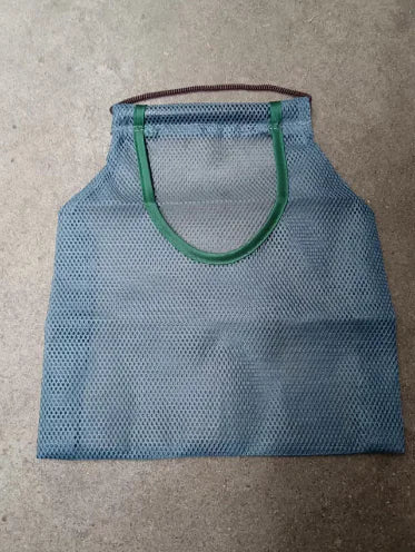 Fruits and Vegetables Storage Net Bag with Onion Hanger