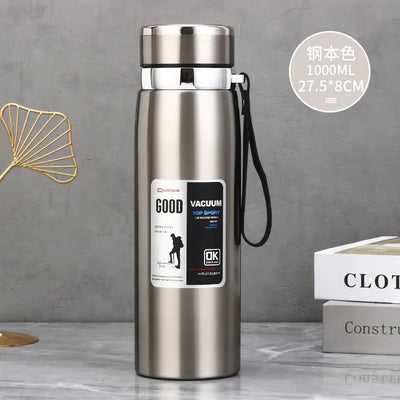 Stainless Steel Insulated Tea Cup 1000ml for Outdoors - Lunqara 