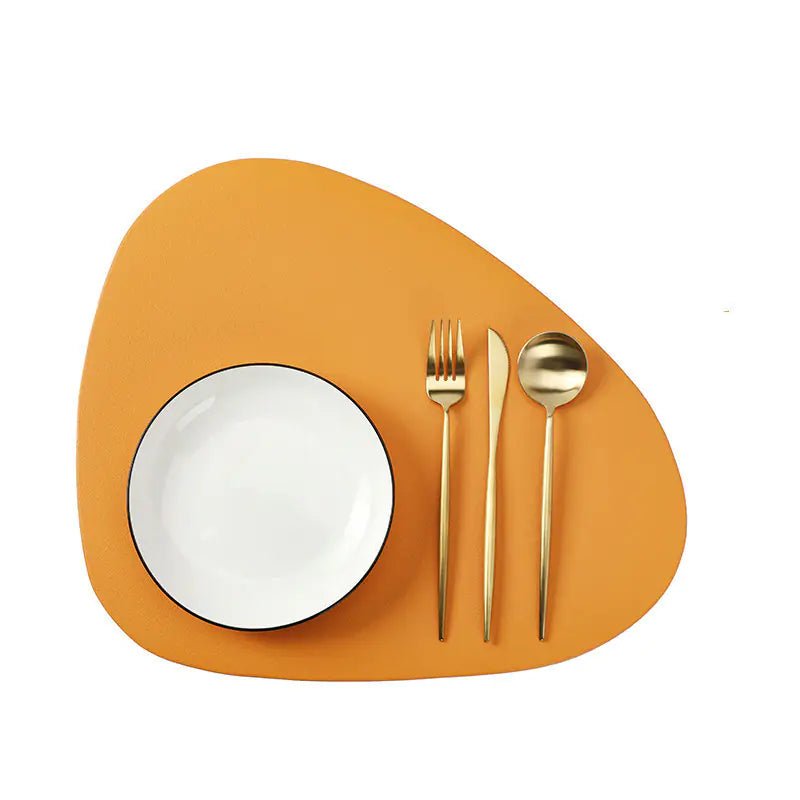 Faux Leather European Style Table Mats (1 Piece) - Lunqara
