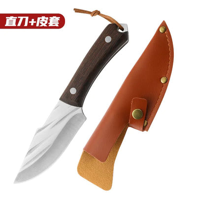 Portable Stainless Steel Meat Knife for Outdoor Use - Lunqara