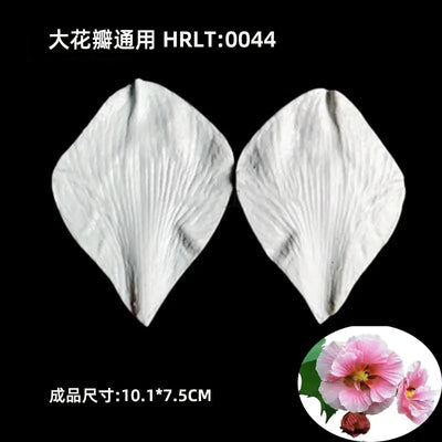 3D Silicone Molds for Leaf and Petal Decorations