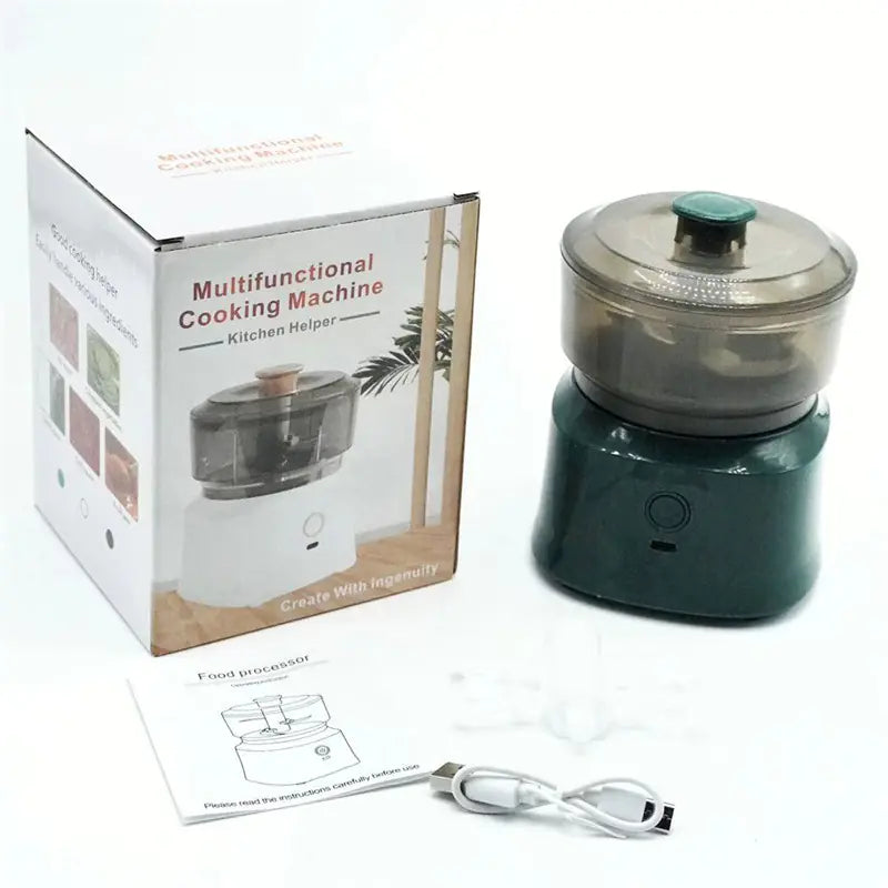 Mini Wireless Electric Garlic Press and Masher - Lunqara 