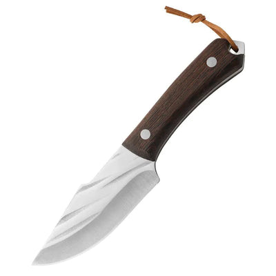 Portable Stainless Steel Meat Knife for Outdoor Use - Lunqara
