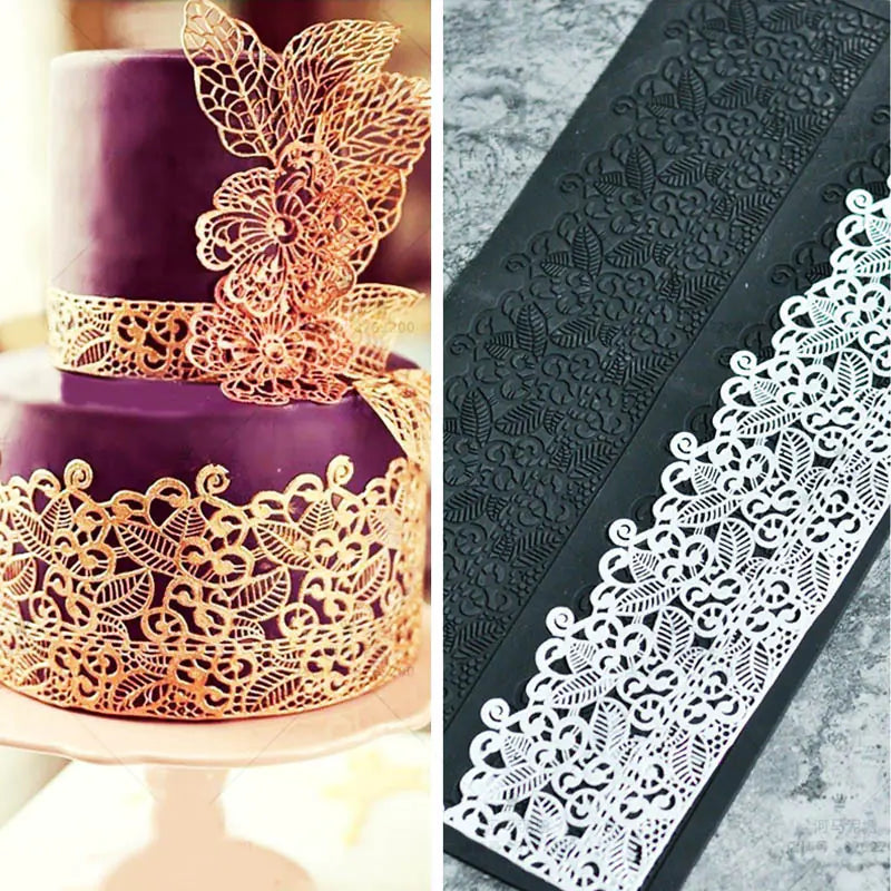 Lace Silicone Mat for Cake Decoration and Baking Tools