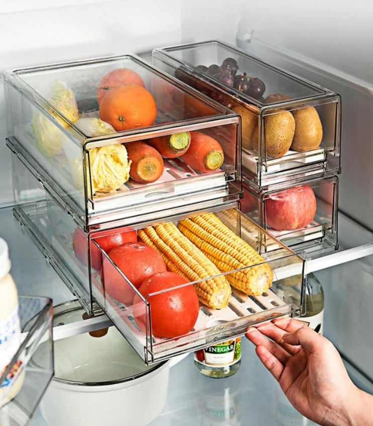 Refrigerator Side Door Storage Box Organizer