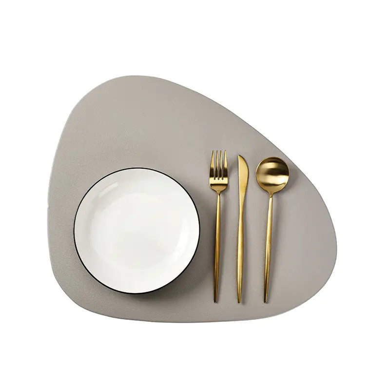 Faux Leather European Style Table Mats (1 Piece)