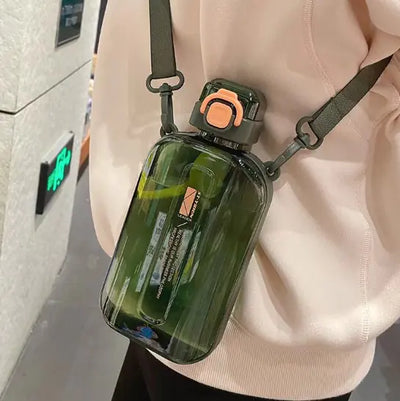 Large Capacity Sports Kettle with Lanyard - Lunqara 