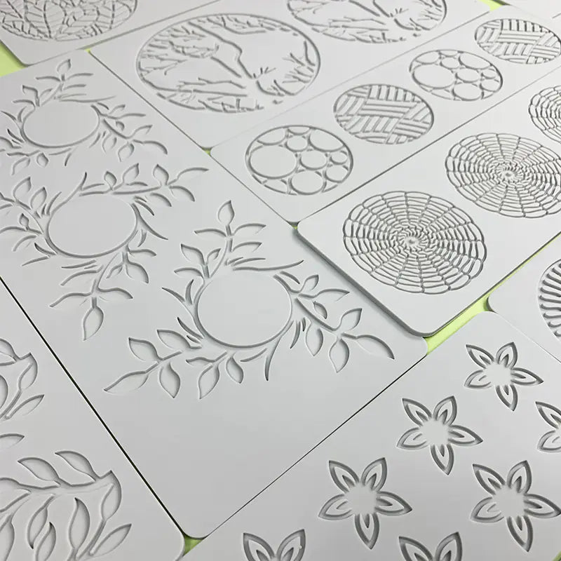 Silicone Mold for Leaf Ring Fondant Lace Decoration