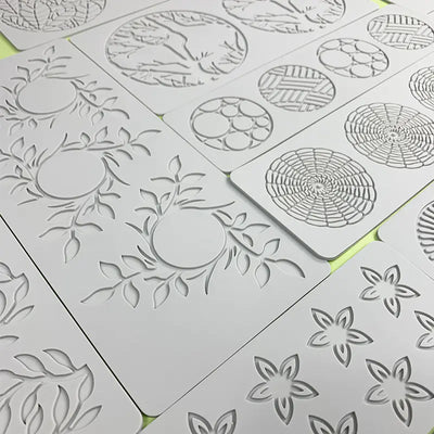 Silicone Mold for Leaf Ring Fondant Lace Decoration