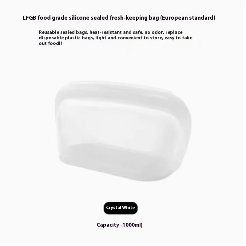 Food Grade Silicone Sealed Bag