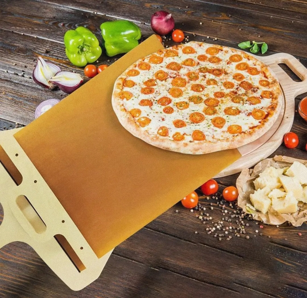 Kitchen Gadgets Sliding Pizza Shovel Non Stick Pizza Smooth Cutting Board Storage Transfer Board Kitchen Baking Tool
