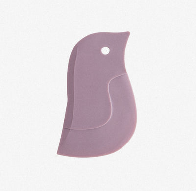 Cute Penguin Shape Baking Soft Blade Scraper Oil Dish Plate Scraping Kitchen Gadget Dirty Stains Cleaning Wiping Board