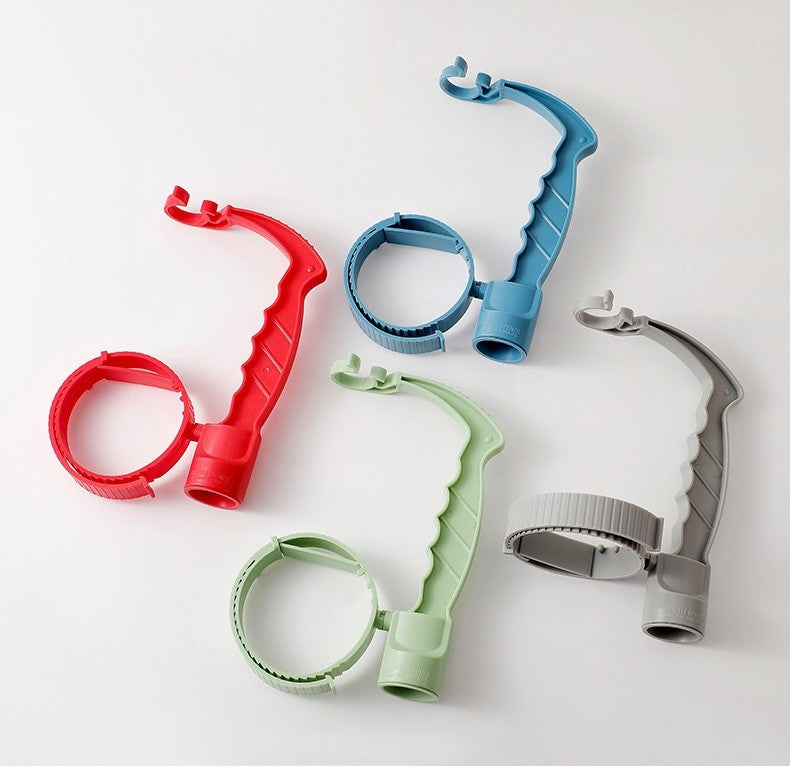Beverage Bottle Handle Holder Adjustable Pouring Handle Organizer Multi-Use Oil Bottle Handle Holder