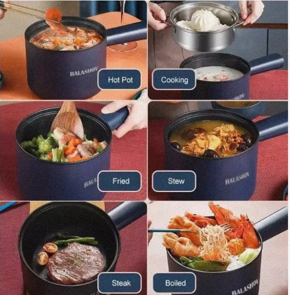 Mini Multi-Function Electric Cooker - Lunqara 