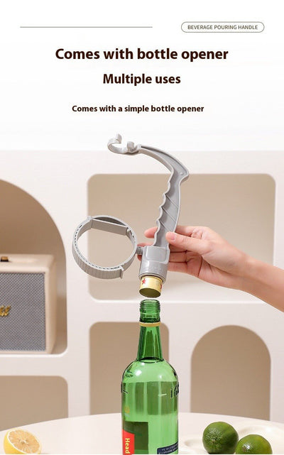 Beverage Bottle Handle Holder Adjustable Pouring Handle Organizer Multi - Use Oil Bottle Handle Holder - Lunqara