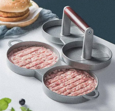 Aluminum Alloy Round Burger Press for Kitchen Use - Lunqara 