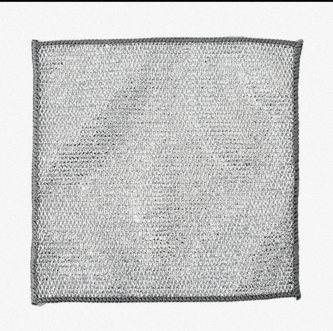 Steel Wire Ball Cloth Kitchen Cleaning Dishcloth