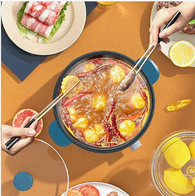 Multifunctional Electric Pot for Dormitory Cooking - Lunqara 