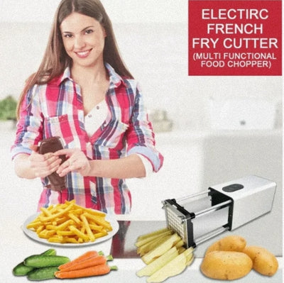 Electric French Fry & Vegetable Cutter - Lunqara 