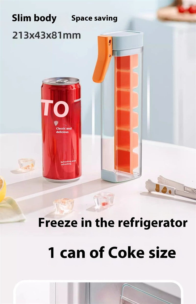 Ice Cube Mold Household Ice Maker Food Grade Press Ice Tray Ice Cube Maker Ice Tray Mold With Storage Box