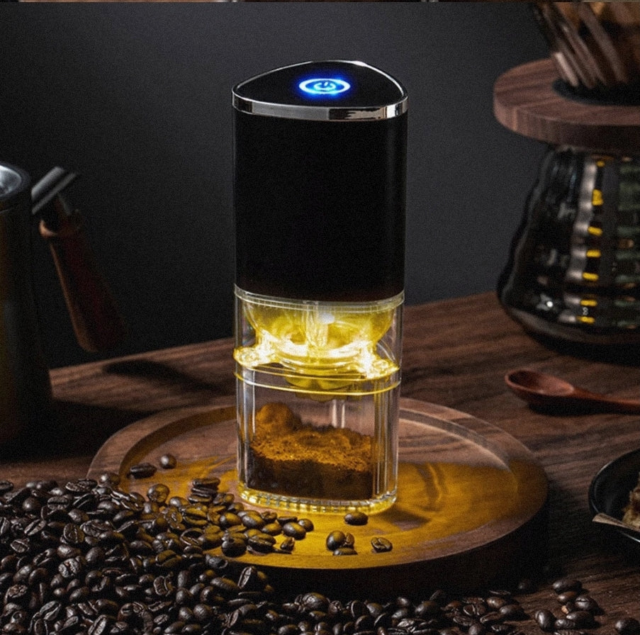 Electric Coffee Grinder Coffee Bean Grinder Cafe Automatic Portable USB Rechargeable Food Crusher For Drip Coffee