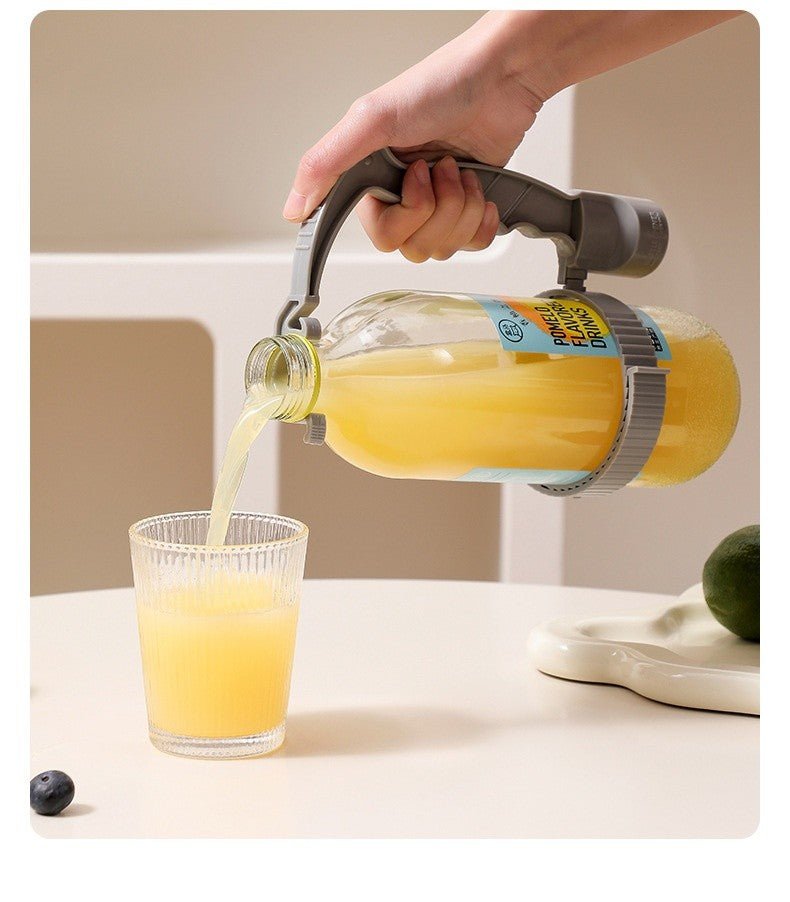 Beverage Bottle Handle Holder Adjustable Pouring Handle Organizer Multi - Use Oil Bottle Handle Holder - Lunqara