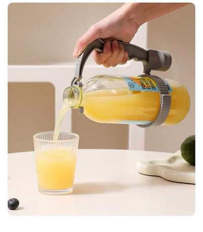 Beverage Bottle Handle Holder Adjustable Pouring Handle Organizer Multi - Use Oil Bottle Handle Holder - Lunqara