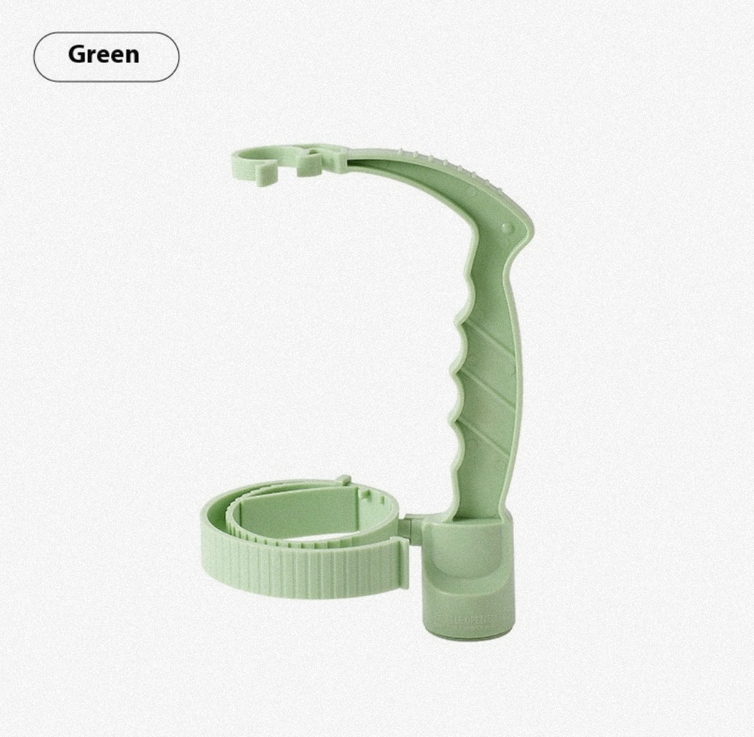 Beverage Bottle Handle Holder Adjustable Pouring Handle Organizer Multi-Use Oil Bottle Handle Holder