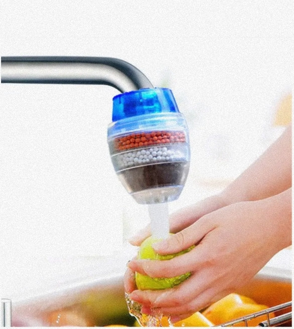 Faucet Water Purifier Kitchen Household Tap Water Filter Water-Saving Water Purifier Head - Lunqara 