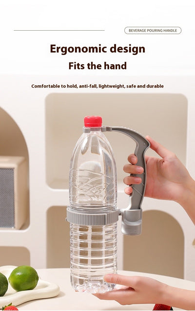 Beverage Bottle Handle Holder Adjustable Pouring Handle Organizer Multi-Use Oil Bottle Handle Holder