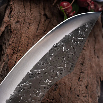 Forged Butcher Chef Knife for Meat Cutting and Skinning