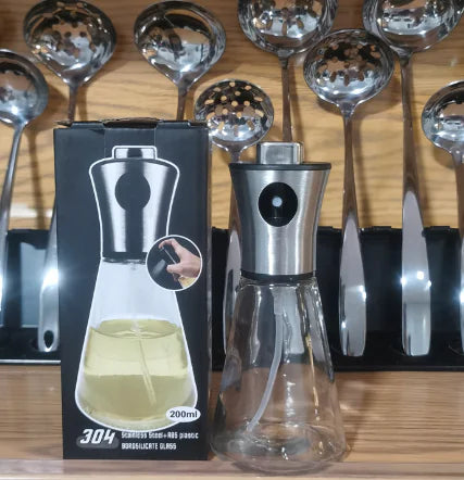 Oil Sprayer Bottle for Kitchen - Glass, Leak-proof