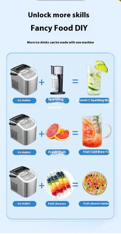 Kitchen Ice Machine Small Ice Maker
