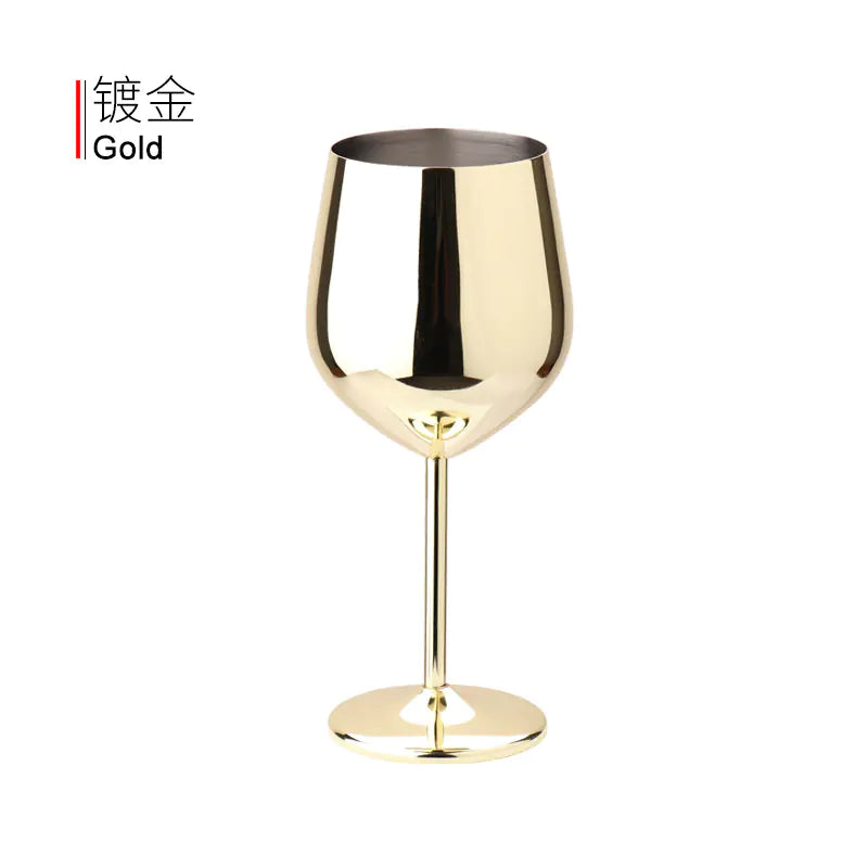 500ml Creative 304 Stainless Steel Wine Goblet - Lunqara 