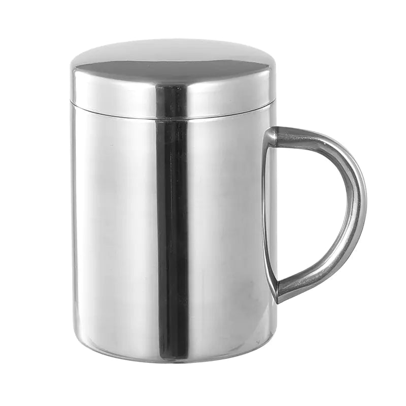 Double-Layer Insulated 316 Stainless Steel Mug with Lid