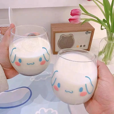 Cute Cartoon Large Belly Cup for Drinks and Juice - Lunqara 