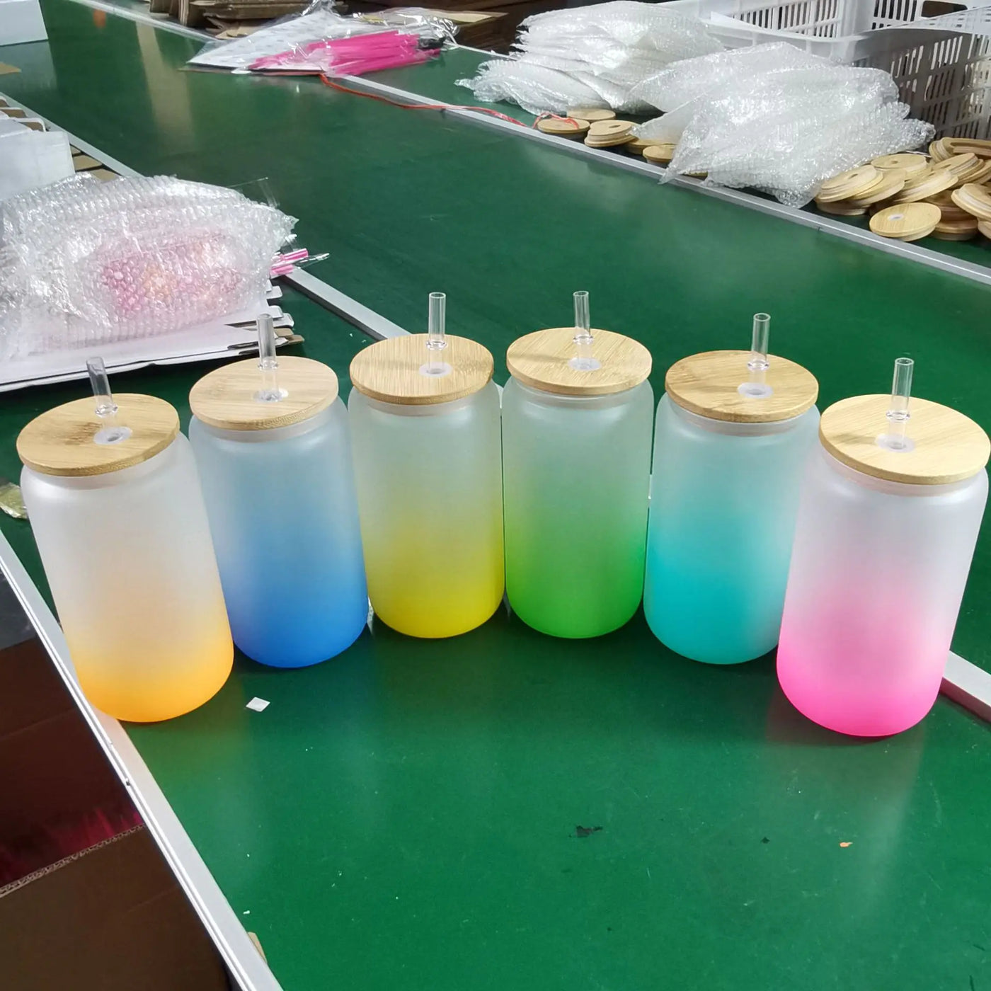 16oz High Borosilicate Glass Beer and Cola Cup - Lunqara 