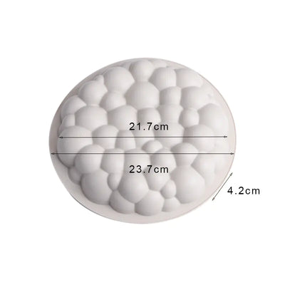 Circular Silicone Cake Mold for DIY Baking Decorations