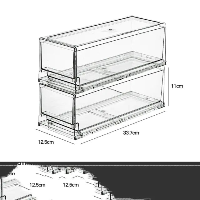 Refrigerator Side Door Storage Box Organizer
