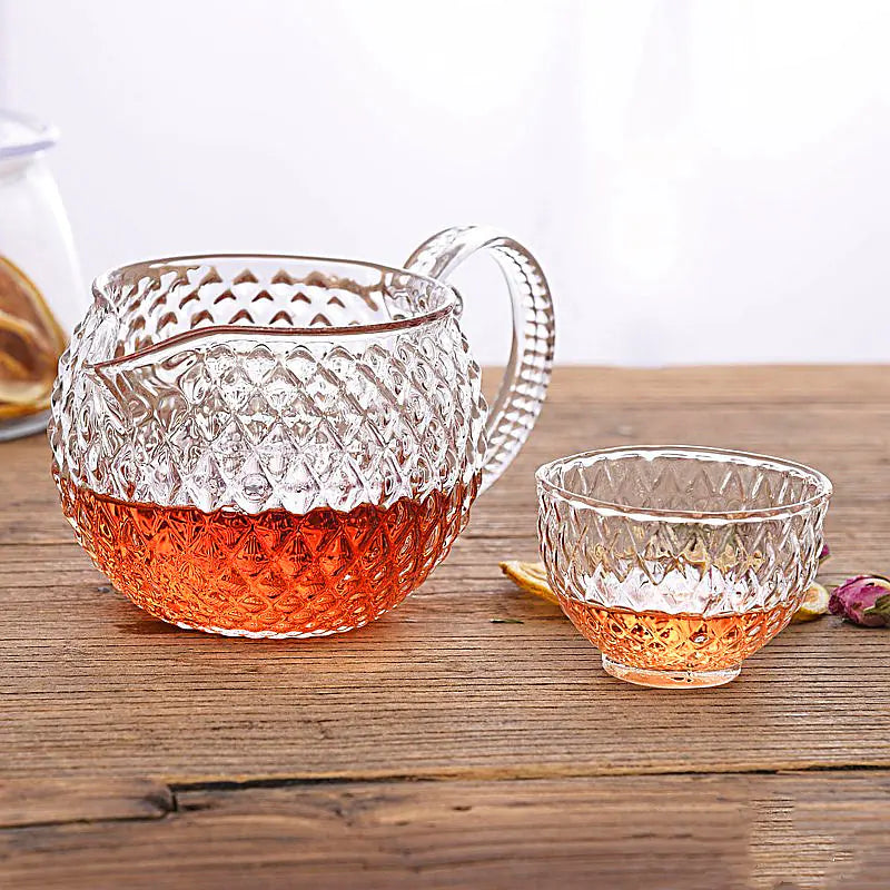 Borosilicate Glass Sunflower Teapot for Floral Tea - Lunqara 