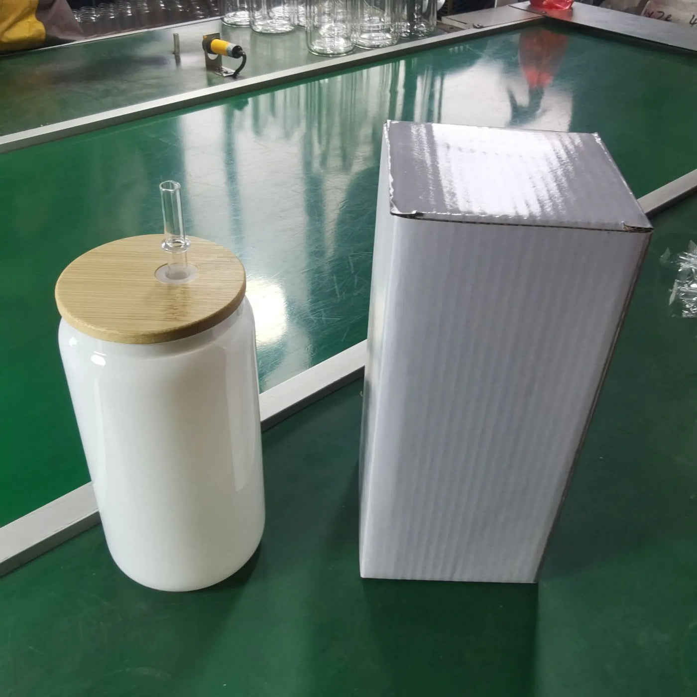 16oz High Borosilicate Glass Beer and Cola Cup - Lunqara 