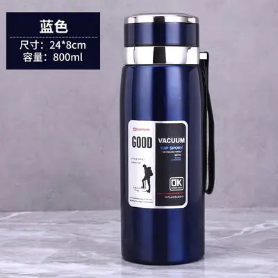 Stainless Steel Insulated Tea Cup 1000ml for Outdoors - Lunqara 