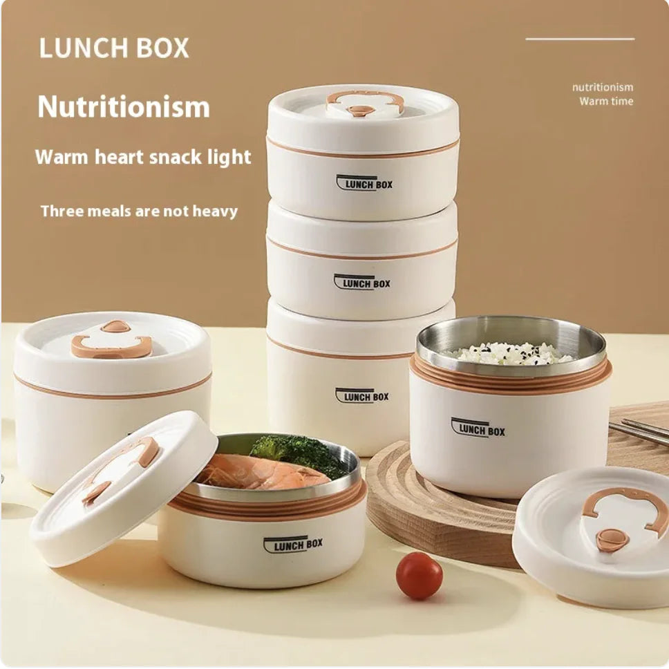 Japanese Stainless Steel Insulated Lunch Box - Lunqara 