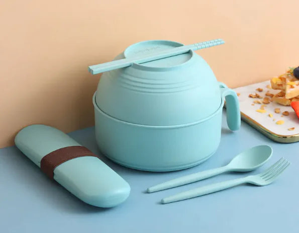 Instant Noodle Bowl With Lid Lunch Box Bowl