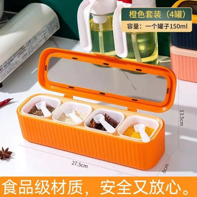 Thickened Spice Jar Set - Multifunctional Storage Box - Lunqara