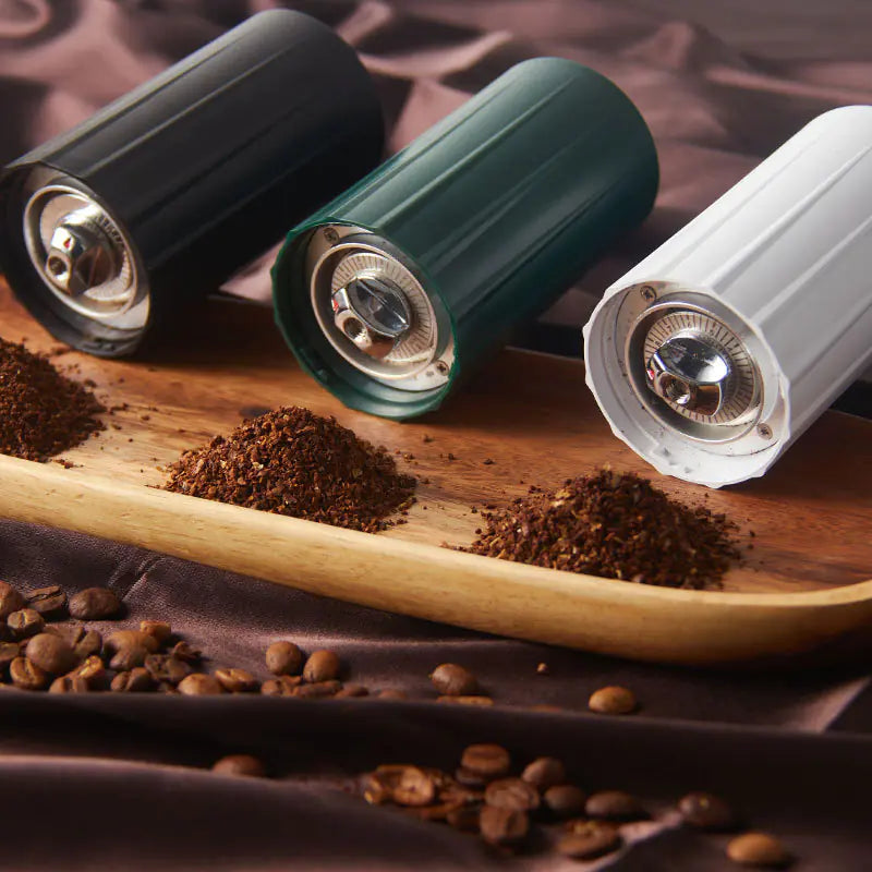 Stainless Steel Manual Coffee Grinder for Outdoor Use