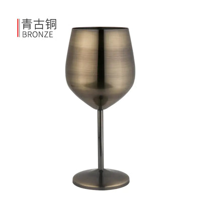 500ml Creative 304 Stainless Steel Wine Goblet - Lunqara 