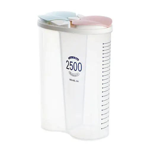 Transparent Plastic Food Storage Container for Grains